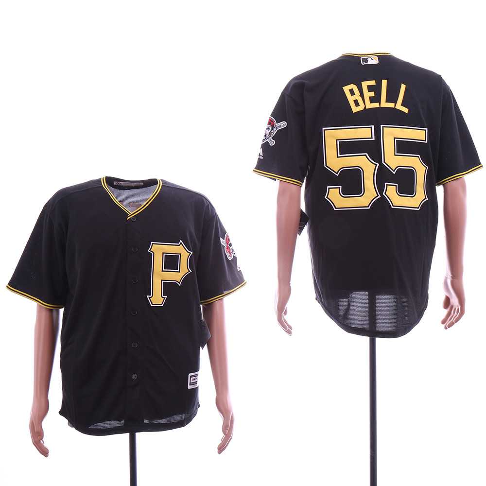 Pirates 55 Josh Bell Black Cool Base Jersey Dzhi,We sell and wholesale Pirates 55 Josh Bell Black Cool Base Jersey Dzhi on line form chian!